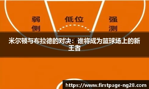 米尔顿与布拉德的对决：谁将成为篮球场上的新王者